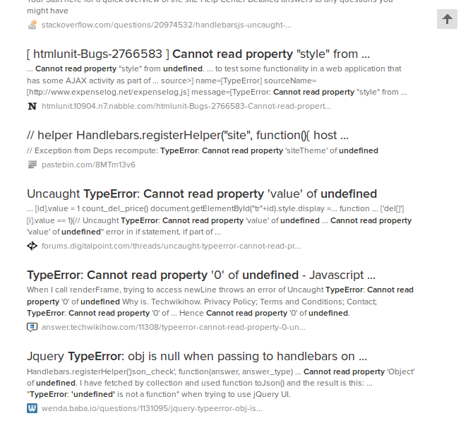 Several DuckDuckGo search results -- none look promising